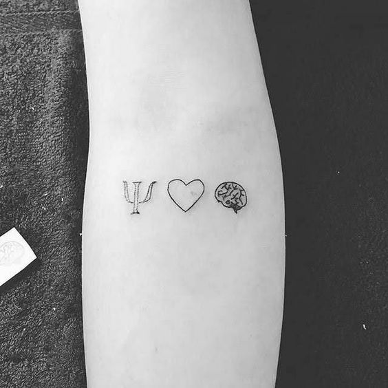 20 Psychology Tattoo Minimalist Ideas Mindful Ink for the Thoughtful