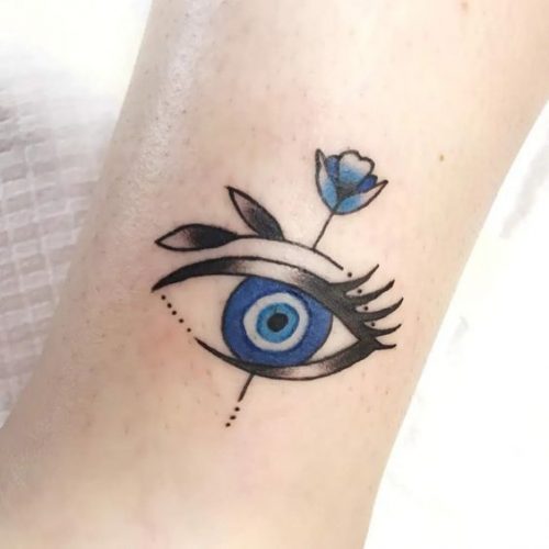 13 Small Evil Eye Tattoo Designs
