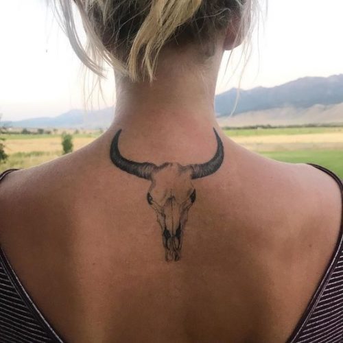 15 Longhorn Skull Tattoo Ideas