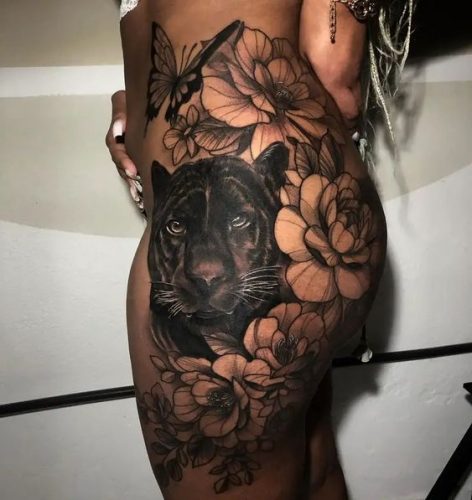 19 Hip and Thigh Tattoo Ideas for Women