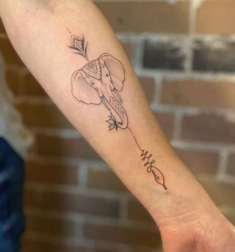 25+ Elephant Tattoo Ideas