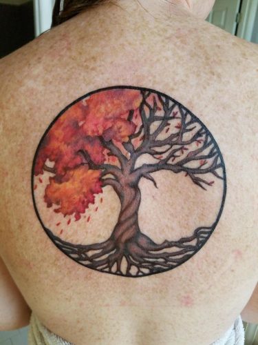 20 Fall Tattoo Designs