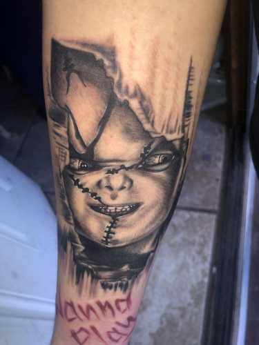 19 Chucky Tattoo Ideas: Embrace Fear with Playful Horror Ink