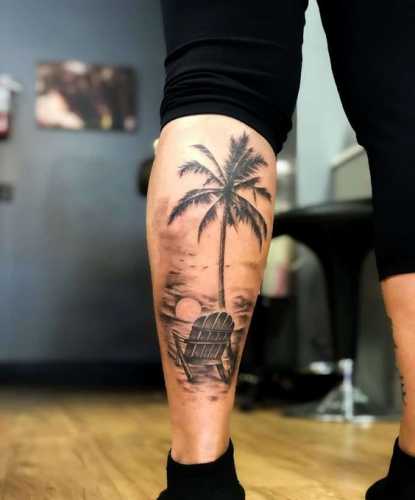 19 Beachy Tattoos Ideas: Capture the Sun and Sea in Beautiful Ink