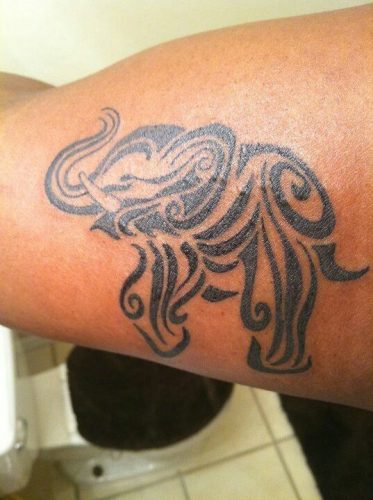 27 Small Elephant Tattoo Ideas