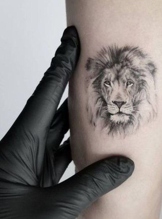 27 Easy Lion Tattoo Ideas: Simple yet Meaningful Designs - Welcome to ...