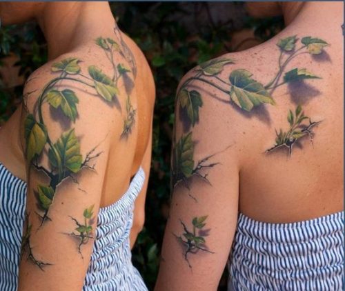 20 Botanical Wrap Tattoo Ideas