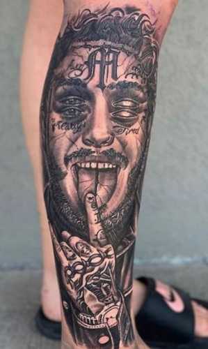 19 Post Malone Tattoos Ideas: Exploring the Rapper&#8217;s Body Art