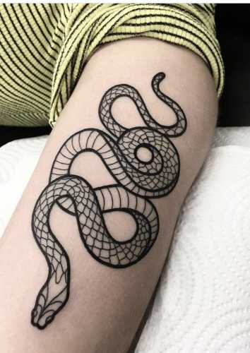 20 Masterful Snake Tattoos Drawing Concepts