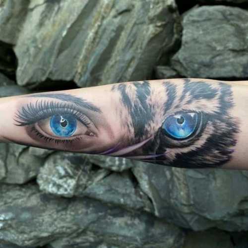 20 Tiger Eyes Tattoo Ideas