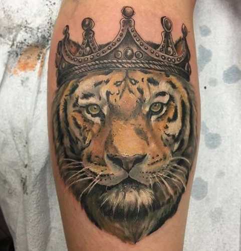 19 Tiger Head Tattoo Ideas