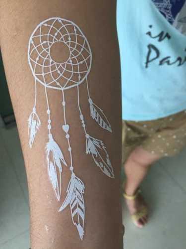 17 White Tattoo Ideas