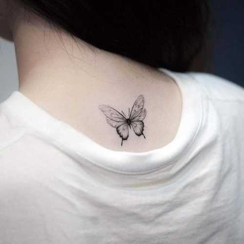 29 Tiny Butterfly Tattoo Ideas