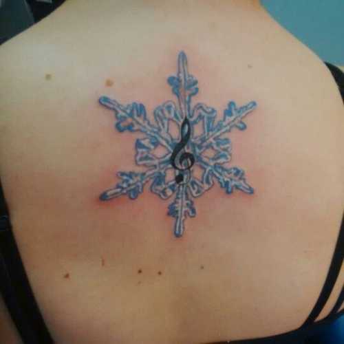 25 Snowflake Tattoo Ideas