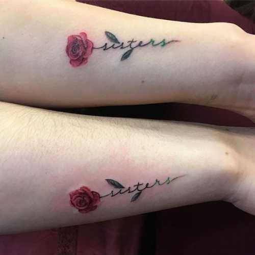 19 Matching Sister Tattoos