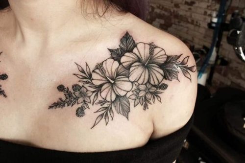 26 Hibiscus Flower Tattoo Ideas