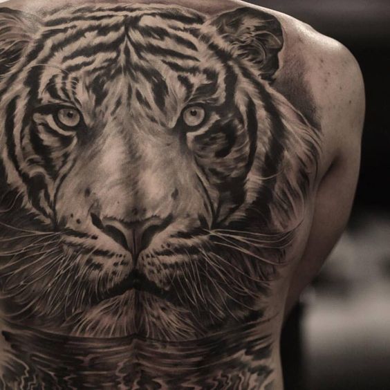 21 Striking Tiger Tattoo On Back Ideas Unleash Your Inner Beast