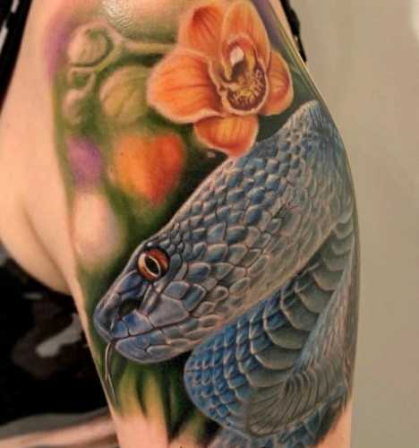 25 Empowering Snake Tattoos for Women