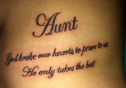 23 Aunt-Niece Tattoo Ideas