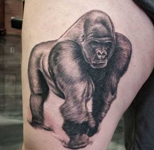23 Gorilla Tattoo Ideas