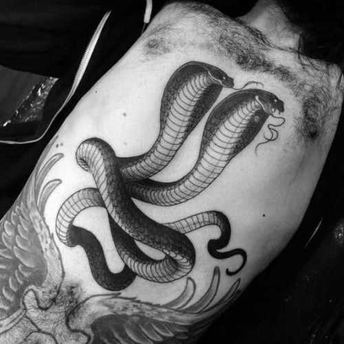 29 Snake Tattoo Design for Men Ideas