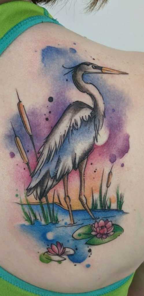 21 Heron Tattoo Ideas: Embrace Grace and Elegance with Symbolic Designs