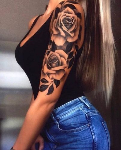 Embracing Elegance Timeless Tattoo Ideas Roses 2024 Besttattoo Wiki   11 5 403x500 