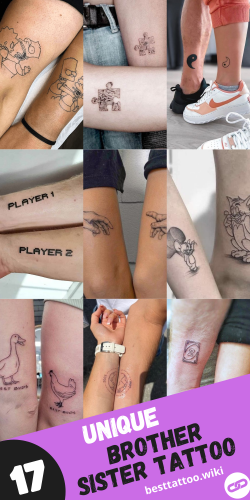 Unique Brother Sister Tattoo Ideas 2025: Discover Meaningful, Humorous &#038; Small Matching Designs