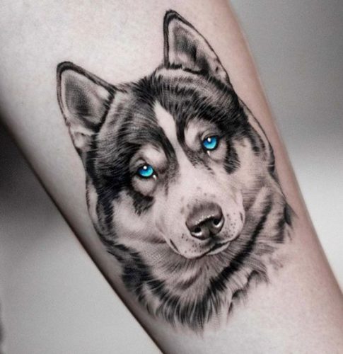 20 Husky Tattoo Ideas for 2025