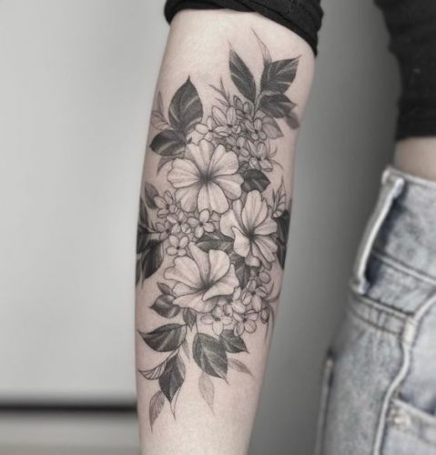 Discover the Charm of February Birth Flower Tattoos: Violets &#038; Primroses Ink Ideas