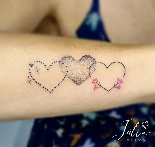 Discover 18 Unique Three Hearts Tattoo Designs for 2024: Inspiration ...