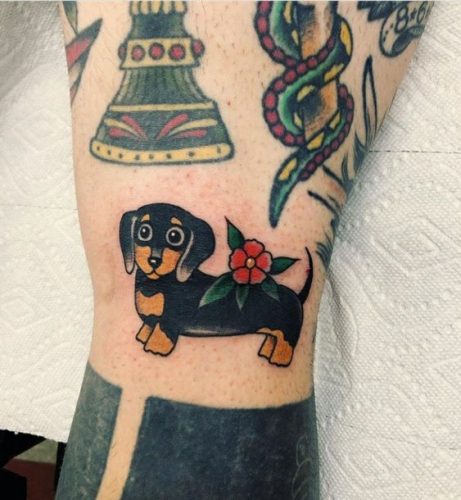 Explore 24 Unique Dachshund Tattoos &#8211; Perfect Blend of Style &#038; Sentiment for 2025