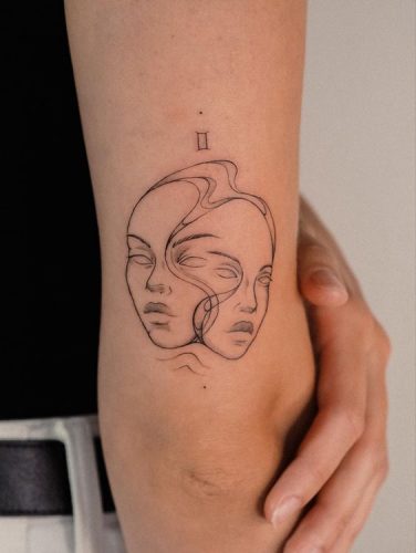 20 Gemini Tattoo for Men Ideas 2025