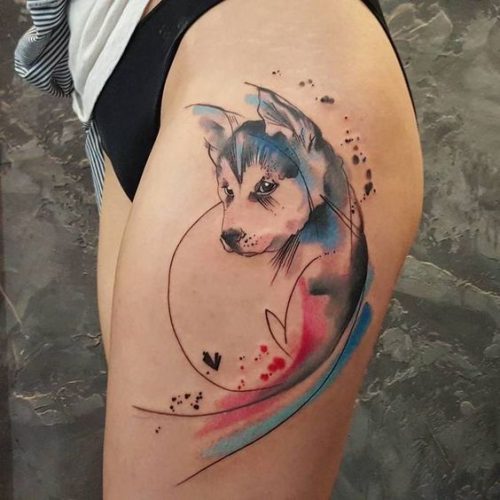 20 Husky Tattoo Ideas for 2025