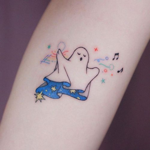 18 Adorable Ghost Tattoo Ideas for 2025: Cute &#038; Creative Designs for Every Style