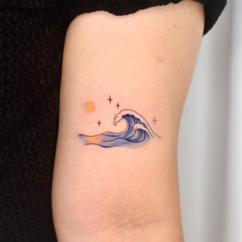 Embracing the Waves: 19 Simplistic Wave Tattoo Ideas for 2024 - Welcome ...