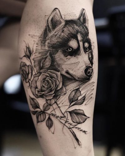 20 Husky Tattoo Ideas for 2025