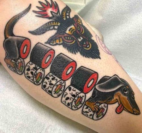 Explore 24 Unique Dachshund Tattoos &#8211; Perfect Blend of Style &#038; Sentiment for 2025