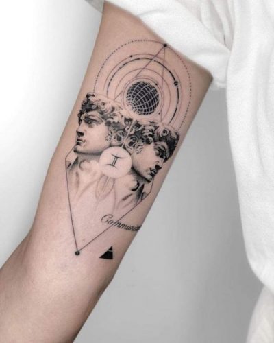 20 Gemini Tattoo for Men Ideas 2025