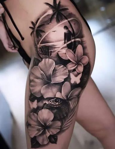 17 Island-Inspired Tattoo Ideas for 2025: Embrace Tropical Artistry &#038; Serenity