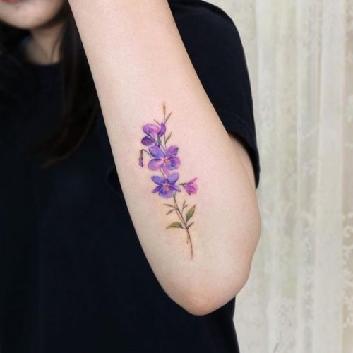 Discover the Charm of February Birth Flower Tattoos: Violets ...