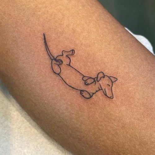 Explore 24 Unique Dachshund Tattoos &#8211; Perfect Blend of Style &#038; Sentiment for 2025