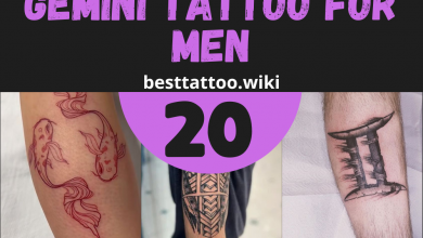 20 Gemini Tattoo for Men Ideas 2024
