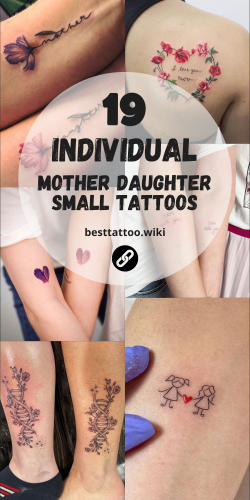 Cherish the Bond: 24 Unique Small Mother Daughter Tattoo Designs ...