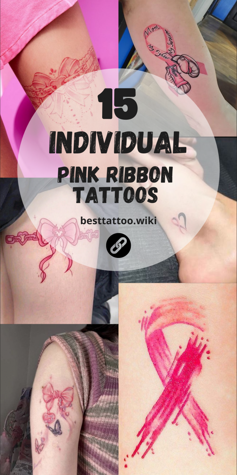 Embrace Hope with 15 Pink Ribbon Tattoo Ideas for 2024 – Inspire and Honor