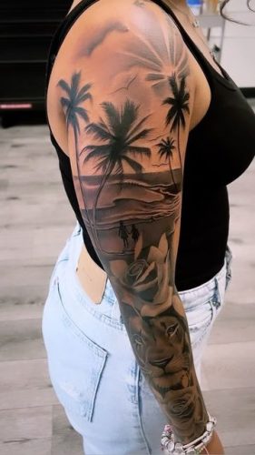 17 Island-Inspired Tattoo Ideas for 2025: Embrace Tropical Artistry &#038; Serenity