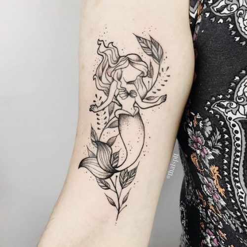 17 Magical Little Mermaid Tattoo Ideas for a Fantastical 2025 &#8211; Get Inspired Now!