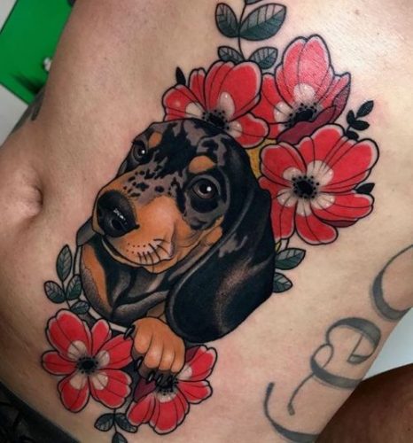 Explore 24 Unique Dachshund Tattoos &#8211; Perfect Blend of Style &#038; Sentiment for 2025