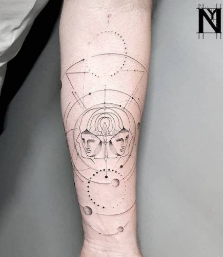 20 Gemini Tattoo for Men Ideas 2025