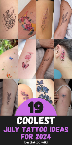Unveiling July&#8217;s Splendor: A Journey Through 2025&#8217;s 19 Top Tattoo Inspirations